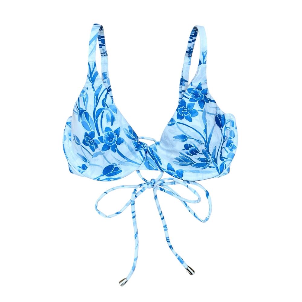 Kenny Flowers Watercolors - The Cote D’Azur Underwire Bikini Top